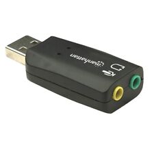 New Manhattan USB-A to 3.5 mm Audio Adapter with Volume Controls picture