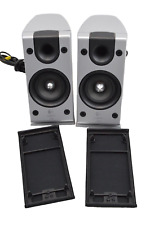 Two 2x Logitech THX Z-2300 Replacement Satellite Speakers Silver 490383 picture