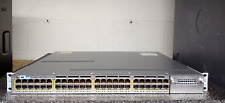 Cisco WS-C3750X-48P-L • 48-Port PoE+ Gigabit Switch1 YEA 1x C3KX-PWR-715WAC picture