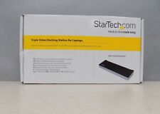 StarTech.com Triple Video Docking Station Part# USB3DOCKH2DP With Box picture