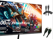 SANSUI Computer Monitors 24 inch 100Hz IPS 1080P HDR10 for Working and Gaming picture