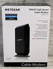 NETGEAR CM600-1AZNAS 960Mbps DOCSIS 3.0 Cable Modem Open Box Works picture