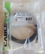 CABLESYS GCPO888907‑BK Cat 5e Patch 7' Black NEW Sealed picture