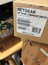 FSM726E NetGear ProSafe 24 Port 10/100Mbps Layer 2 Managed Switch Gigabyte ports picture
