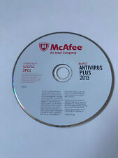 McAfee An Intel Company Antivirus Plus 2013 - CD-ROM 770-2151-00 For Refere GOOD picture