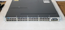 Cisco WS-C3750X-48P-L • 48-Port PoE+ Gigabit Switch C3KX-NM-10G picture