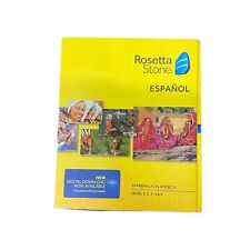 Rosetta Stone Spanish (Latin America) Version 4 Level 1-5 Español Good picture