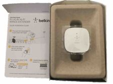 New Open Box Belkin N300 Wi-Fi Range Extender. White. Covers 5000 Sq. Feet. NOB picture