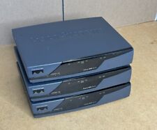 Lot Of 3 - Cisco 871 4-Port 10/100 Wired Router picture