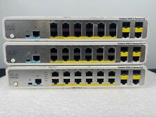 Cisco WS-C3560C-12PC-S CATALYST 3560C 12 POE + 2 DUAL UPLINK IP BASE picture