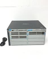 NEW HP Procurve Switch 4208Vl - J8773A w/J8768A 24 Ports Module,500W PS,open box picture