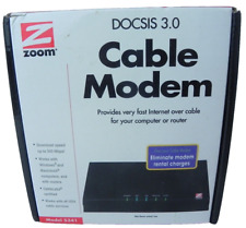 BRAND NEW IN OPEN BOX - Zoom 686 Mbps 16x4 DOCSIS 3.0 Cable Modem Model 5370 picture