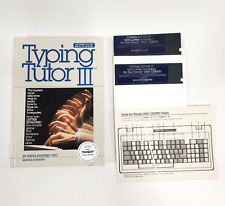 TYPING TUTOR III For Tandy 1000 / 1200 HD 5.25 Floppy Disk Vintage Software Set picture