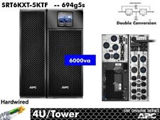 694g5s~ APC SRT Online UPS 6000va UPS w/Isolation Xrmr SRT6KXLT-5KTF #NewBatts picture