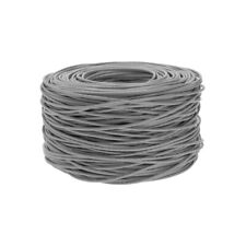 CAT5e 1000FT / 500FT 24AWG Cable Bulk Solid Network Wire White Blue Gray Black picture