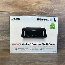 D-link Amplifi Powerline 500 Black Wireless Ethernet N Powerline Gigabit Router picture