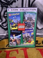 Lego 4 Game Collection Video Game PC CD-ROM Software: Creator, Drome Racers, Gal picture
