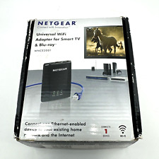 Netgear WNCE2001-100NAS Universal Wi-Fi Adapter For Smart TV & Blu Ray EUC picture