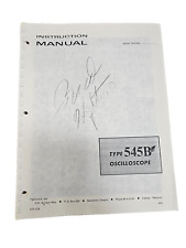 Vintage 1964 Tektronix 545A/545B Oscilloscope Instruction Manuals (Reprints) picture