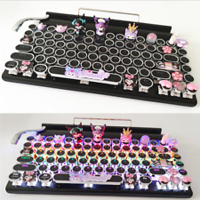 My Melody Kuromi Cinnamoroll Punk Typewriter Wireless Mechanical Keyboard 83keys picture