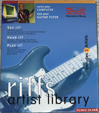 Vintage Riffs Artist Library PC/MAC CD-ROM Over 350 Riffs From 5 Players G Vox picture