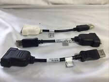 Lot of 3 BizLink And StarTech.com DisplayPort to DVI Video Adapter Cable DP2DVI picture