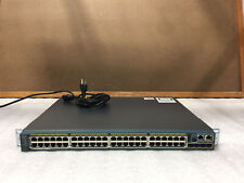 Cisco WS-C2960S-48FPS-L PoE+ 48 Port Gigabit Network Mountable Switch picture
