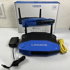 Linksys WRT1200AC 1200 Mbps 4-Port Gigabit Wireless AC Router Tested Works picture