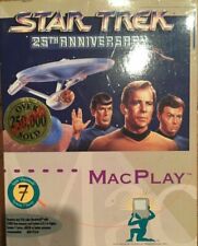Vintage STAR TREK 25TH ANNIVERSARY PC Game MACPLAY 3.5 Floppy Disks  picture