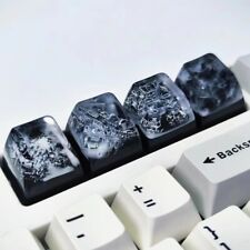 Mechanical keyboard Great Wall snow mountain ink style keycaps picture