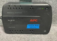 APC Battery Backup + Surge Protector Back UPS 550 BE550G, 8 Outlets In Black picture