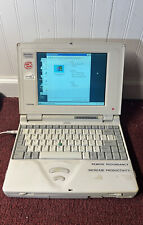 Vintage Toshiba T2400CS  Windows 95 486 80486 Laptop in Working Condition w/Cord picture