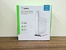 Belkin Dual Band AX1800 Wifi 6 Router, 1.8 Gbps, White (RT1800) - mint picture