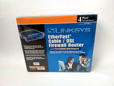 Linksys EtherFast BEFSX41 4-Port 10/100 Wired Router (BEFSX41) Brand New Sealed picture