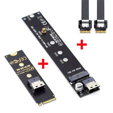 Chenyang NGFF M-Key NVME Male to Female Extension Cable with SFF-8654 Connector picture