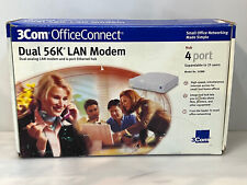 Refurbished 3Com 3C888 OfficeConnect Dual 56k Plus LAN Modem  picture