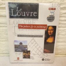 Le Louvre - The Palace And Its Paintings - CD-Rom - Mac or PC 1995 Rare - New picture