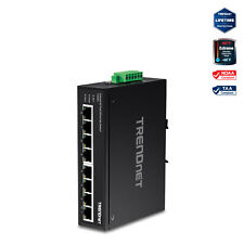 TRENDnet TI-E80 8-Port Industrial Fast Ethernet DIN-Rail Switch picture