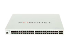 NEW Fortinet FS-248E-FPOE FortiSwitch 48-Port PoE Gigabit Switch 4 SFP (Z3E2) picture