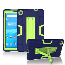 For Lenovo M8 3rd 4th Gen Case Shockproof Heavy Duty Hard Rubber With Kickstand picture