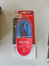 RCA CAT5E Network Cable, Blue 7ft picture