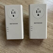 NETGEAR Powerline adapter 2000 Mbps (2) Gigabit Ethernet Ports LOT OF 2 picture