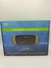 Cisco Linksys E1000 Wireless Router 10/100 Ports 2.4Ghz Clean Tested WIRE01 picture