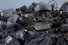 QTY 100 MIXED NEW/USED 45J4889 89Y1273 USB 2 BUTTON BLACK WIRED OPTICAL MOUSE picture