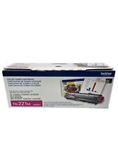 Set Of 2 Brother TN-221M Magenta Toner Cartridge  Genuine OEM NEW in SEALED BOX picture