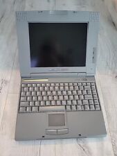 1993 Nec Versa 4230 Laptop Computer Dos Gaming Computer Screen Has Small Crack picture
