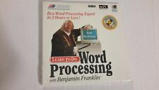 Word Processing with Benjamin Franklin,  pc program picture