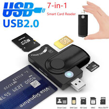 7-in-1 Smart USB 2.0 Micro TF SD SIM ID Memory Card Reader Adapter for Laptop PC picture