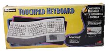 Vintage Fellowes Ergonomic Contoured Keyboard W/ Int TouchPad PS/2 Port NIB NOS picture