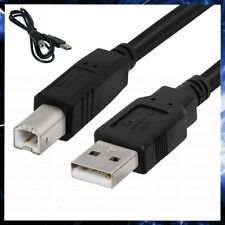 USB Cable Printer 5 11/12ft Cable A/B Cable Extension For PC Printers HP Epson picture